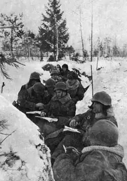 Konvence strany Rudé armády o zákopech během zimní války, 1940-1941