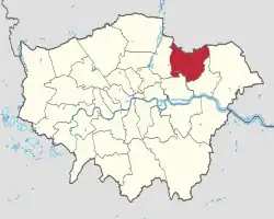 Redbridge na mapě