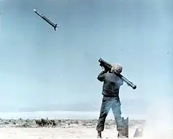 Odpal Redeye, raketový motor ještě nezažehl