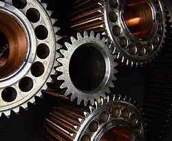 Redukce motoru Pratt & Whitney Canada PT6.