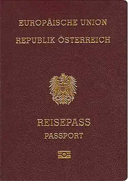 Rakouský cestovní pas