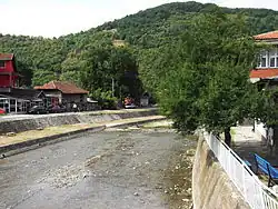 Řeka Pčinja v Trgovišti