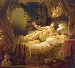 Rembrandt – Danae (1636–1647)