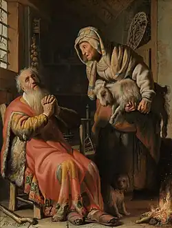 Rembrandt – Tobiáš a svatá Anna (1626)