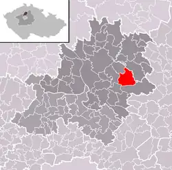 Řepín na mapě