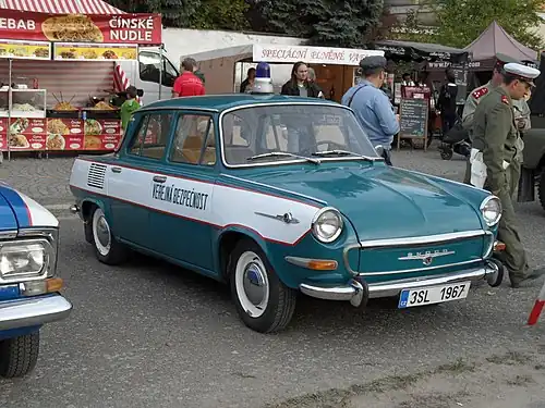Škoda 1000 MB v provedení Veřejné bezpečnosti