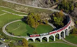 Kruhový viadukt v Brusiu