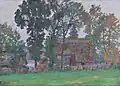 Richard Lauda Pohled na chalupu (1900)