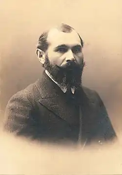 Malíř Richard Lauda v roce 1910 – foto Josef Jindřich Šechtl, Tábor