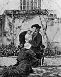 Eva se svým otcem Richardem Wagnerem v roce 1867
