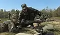 M14 při tréninkovém střílení