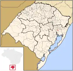 Sapucaia do Sul na mapě