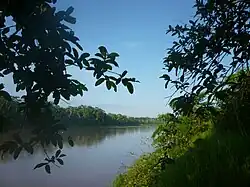 Řeka na území Peru