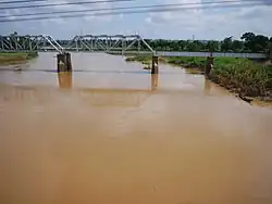 Starý železniční most přes Kadunu