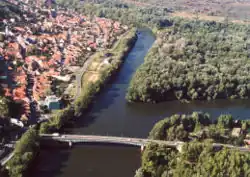 Ústí do Tisy v Tokaji