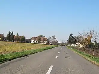 Rošťoutky při příjezdu od Milonic