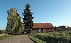 okraj obce směrem od Velichovek