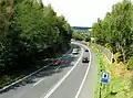 Česko: silnice I/3 u Mirošovic