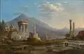 Vesuv a Pompeje (1870)