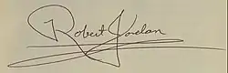Robert Jordan – podpis