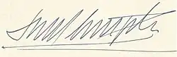 Roberto Marcelo Levingston, podpis