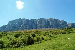 Rocca Busambra při pohledu ze severu