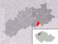 Ročov na mapě