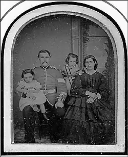 Portrét rodiny strážmistra (Frederick Scott Archer ?)