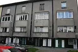 Rodinné domy na Střední ulici
