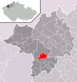 Rokle na mapě
