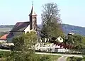 Kostel svaté Kateřiny a hřbitov, 2007