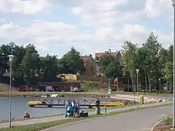 Přírodní koupaliště Rolava (místo původního Japonského pavilonku)