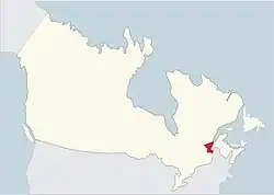 Arcidiecéze quebecká na mapě