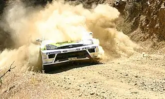 Roman Kresta na Kyperské rally 2005 ve voze Ford Focus RS WRC