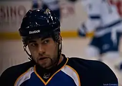 Roman Polák v dresu St. Louis Blues