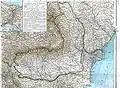 Německá mapa Starého království z roku 1901
