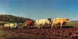 Orání v Nivernais (1849)