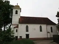 Bývalý farní kostel sv. Šimona a Judy v Roseči