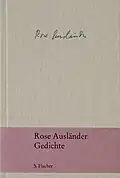 Ausländerová, Rose. Gedichte (básně z 2001)