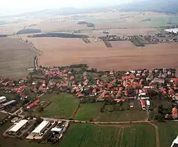 letecký snímek