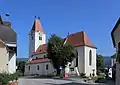 Farní kostel v Rossatz