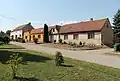 Západní část návsi