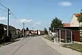 Západní část vsi