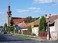 Střed obce