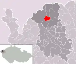 Rotava na mapě
