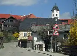 vjezd do města