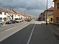 Špindlerova třída v Roudnici nad Labem