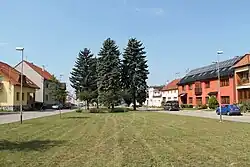 Náves v Kroužku
