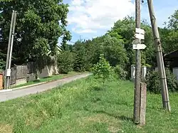 rozcestí u Klecan