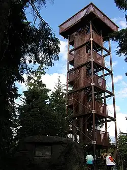 Původní dřevěná rozhledna